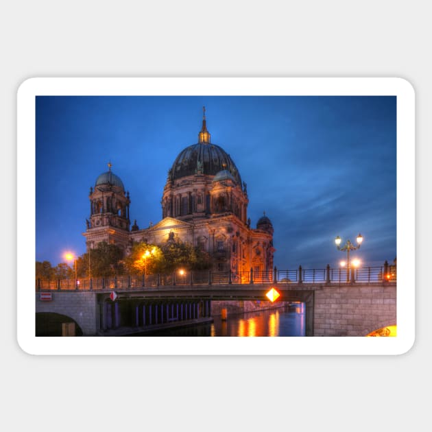 Berlin, Berliner Dom Sticker by Kruegerfoto